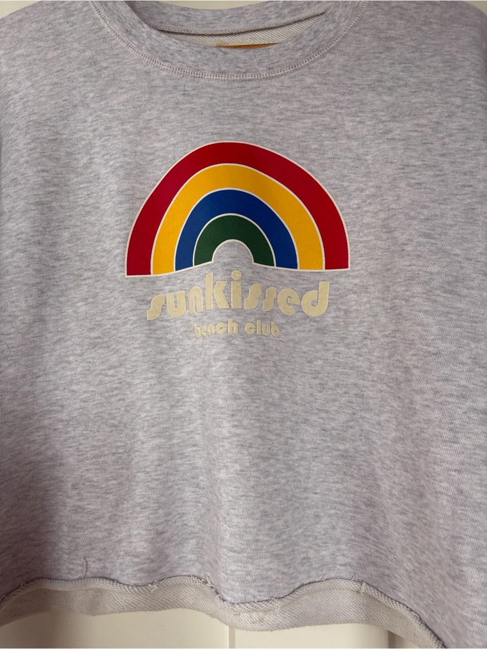 Madewell Sunkissed Beach Club Mainstay‎ Sweatshirt Grey Size L - Picture 10 of 10